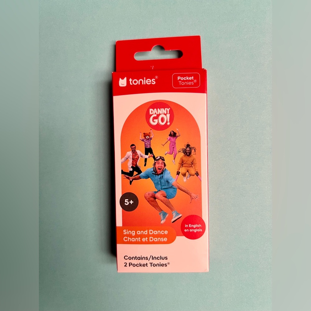 Tonies Danny Go! Dance party Sing and Dance Pocket Tonies